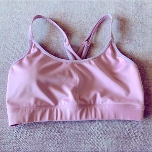 Yoga Strappy Sports Bras for Women SizeS Pink